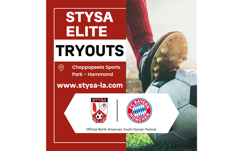 STYSA ELITE TRYOUTS 2024-2025 - SIGN UP NOW !!!