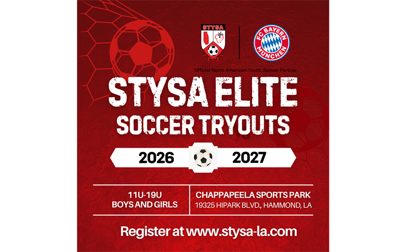 STYSA ELITE TRYOUTS 2026-2027
